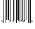 Barcode Image for UPC code 013191505520