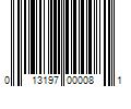 Barcode Image for UPC code 013197000081