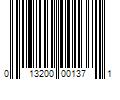 Barcode Image for UPC code 013200001371