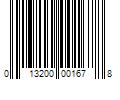 Barcode Image for UPC code 013200001678