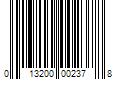 Barcode Image for UPC code 013200002378