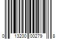 Barcode Image for UPC code 013200002798