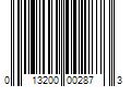 Barcode Image for UPC code 013200002873