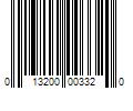 Barcode Image for UPC code 013200003320