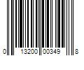 Barcode Image for UPC code 013200003498