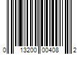 Barcode Image for UPC code 013200004082. Product Name: 