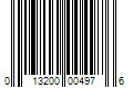 Barcode Image for UPC code 013200004976