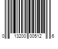 Barcode Image for UPC code 013200005126