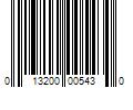 Barcode Image for UPC code 013200005430