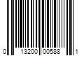 Barcode Image for UPC code 013200005881