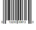 Barcode Image for UPC code 013200006130