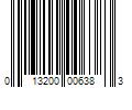 Barcode Image for UPC code 013200006383