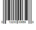 Barcode Image for UPC code 013200006598