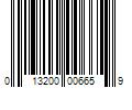 Barcode Image for UPC code 013200006659