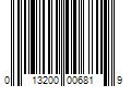 Barcode Image for UPC code 013200006819