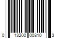 Barcode Image for UPC code 013200008103