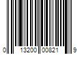 Barcode Image for UPC code 013200008219