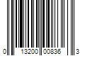 Barcode Image for UPC code 013200008363