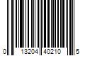 Barcode Image for UPC code 013204402105