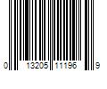 Barcode Image for UPC code 013205111969