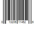 Barcode Image for UPC code 013205114526