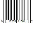 Barcode Image for UPC code 013205116612