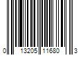 Barcode Image for UPC code 013205116803