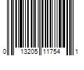 Barcode Image for UPC code 013205117541