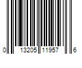 Barcode Image for UPC code 013205119576