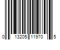 Barcode Image for UPC code 013205119705