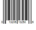 Barcode Image for UPC code 013205132506