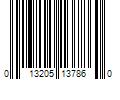 Barcode Image for UPC code 013205137860