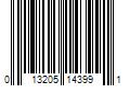 Barcode Image for UPC code 013205143991