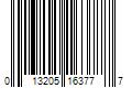 Barcode Image for UPC code 013205163777