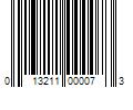 Barcode Image for UPC code 013211000073. Product Name: 