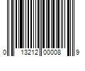 Barcode Image for UPC code 013212000089