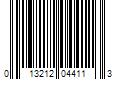 Barcode Image for UPC code 013212044113