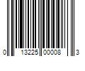 Barcode Image for UPC code 013225000083