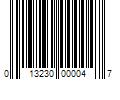 Barcode Image for UPC code 013230000047