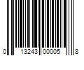 Barcode Image for UPC code 013243000058