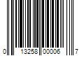 Barcode Image for UPC code 013258000067