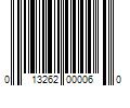 Barcode Image for UPC code 013262000060