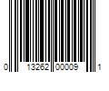 Barcode Image for UPC code 013262000091