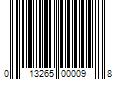 Barcode Image for UPC code 013265000098