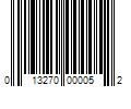 Barcode Image for UPC code 013270000052