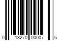 Barcode Image for UPC code 013270000076