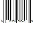 Barcode Image for UPC code 013300000465