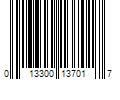 Barcode Image for UPC code 013300137017