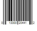 Barcode Image for UPC code 013300204412