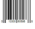 Barcode Image for UPC code 013300605868